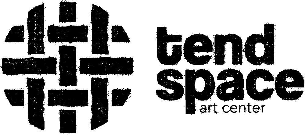 Tend Space textured logo